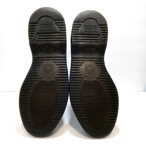 Doc Martens Flora Chelsea Black Leather Boots - Women's Size US 8 / UK 6 - Picture 10 of 12